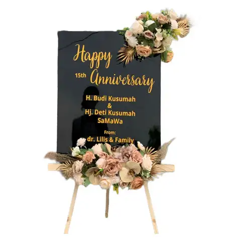 Papan Bunga Akrilik Sei Buah